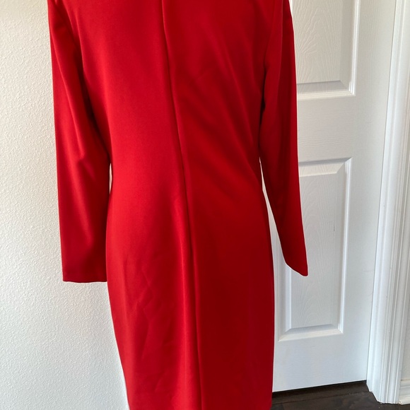 Ralph Lauren Red V-Neck Long Sleeve Sheath Dress W 33/hips 42/lgth 39
Bust 38 - Picture 3 of 4